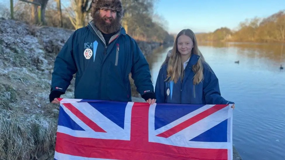 South Tyneside’s Frankie Jackson Conquers Arctic Waters in Historic Ice Swim